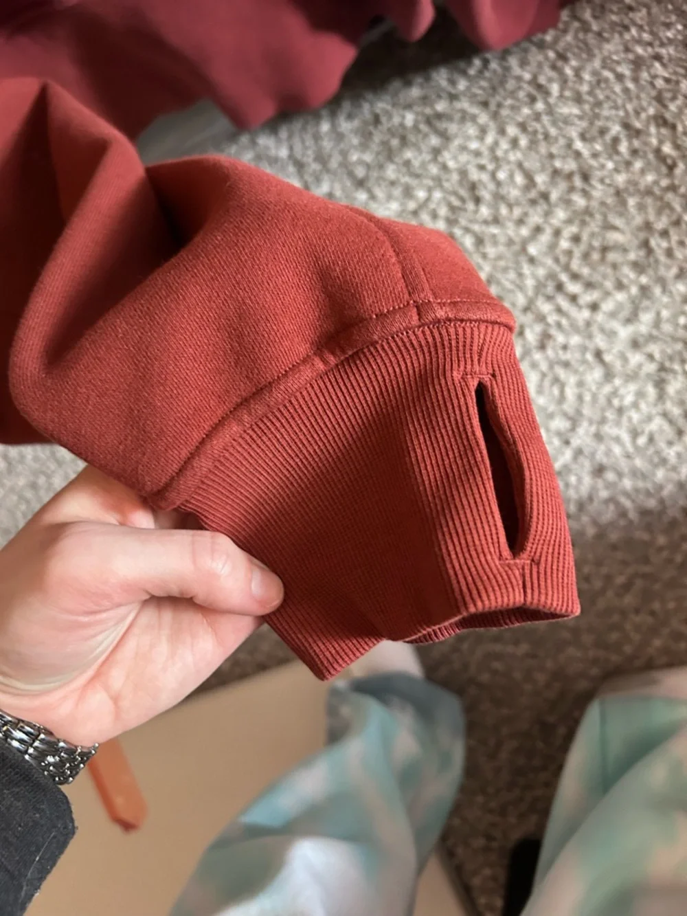 Lululemon Scuba Oversized Half Zip Hoodie M/L - Picture 8 of 10
